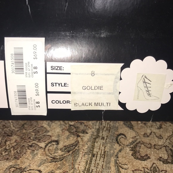 Privileged “Goldie” Multi-Color Strappy Heels – Size 8 - Picture 6 of 8
